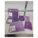 Purple Storage Organizer with Divider by JM