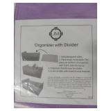 Purple Storage Organizer with Divider by JM
