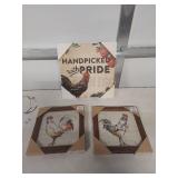 Farmhouse Rooster Wall Art Collection