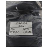 Navy Leather Hand Bag