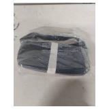 Navy Leather Hand Bag