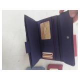 Buxton Multi-Color Leather Wallet Collection