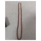 Chocolate Brown Pearl Necklace