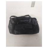Giani Bernini Black Leather Shoulder Bag