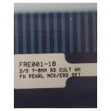 Freshwater Pearl Necklace with Sterling Silver Clasps and Earrings