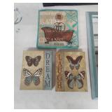 Wall Art Set with Mirror and frame