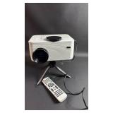 Bigasuo Mini (8 by 6 by 3 inch)Projector with Bluetooth with Case and Remote