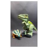 Imaginext Dinosaur T-Rex and Stegosaurus