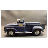 Vintage Tonka side Step Pickup Truck, likely a 1957 or 1958 model, made of pressed steel.
