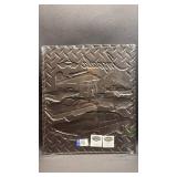 GM Classic Cars Metal Sign with Diamond Plate Border 14 inches by 12 inches