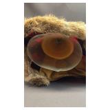 Rustic Homestyle Buffalo Plaid Christmas Santa Tree Topper Approximately 16 inches tall