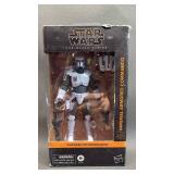 Factory Sealed (box not mint )Star Wars Black Series Imperial Armored Commando Figure