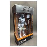 Factory Sealed (box not mint )Star Wars Black Series Imperial Armored Commando Figure