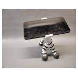 TOY REPLICA of a First Order TIE Fighter Zebra Smartphone Holder and In Original Package Boba Felt Star Wars Mandalorian Figurine