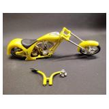 SET OF 5  Metal MOTORCYCLES