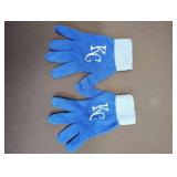 KANSAS CITY ROYALS BASEBALL CARDS AND GLOVES