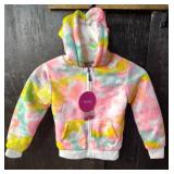 NEW Full Zip Sherpa Lined Hooded Unicorn Jacket Size 5 In Kids