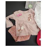 NIP MUNCHKIN BOTTLE CLEANERS 18MONTHS LONGSLEEVES FOX OUTFIT UNICORN TEETHING BLANKET AND MY FIRST CHRISTMAS BIB AND STOCKING