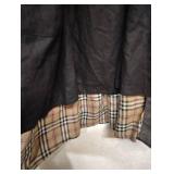 MENS GRAY Trench Coat with Removable Liner