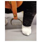 HollyHOME Stuffed Animal Horse Pretty Plush Toy COMES WITH PINK HAIR BRUSH AND WHITE BLANKET