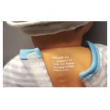 Miniland Baby Doll Caucasian Boy with Down Syndrome And Doll Diapers