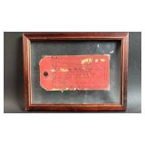 Wichita Eagle 1943 Carrier Receipt Card