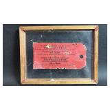 Wichita Eagle 1943 Carrier Receipt Card