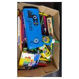 Yoobi Blue Bird Pencil Case Set and Other School Supplies