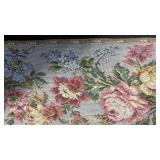 Corona Decor Co. Floral Bell Pull Approximately 48 inches by 5 inches