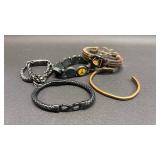 Mixed Material Bracelets