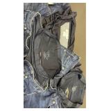 (3) Pair Maternity Jeans Size 12-14 Plenty of Wear Left, One Pair Skinny -Two Pair Straight Leg