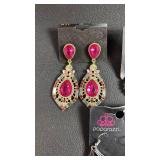 Paparazzi and Other PINK Earring Collection - 3 Pairs