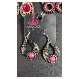 Paparazzi and Other PINK Earring Collection - 3 Pairs