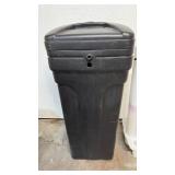 New! Aquatrol Water Softener Set Up Appears Complete. Container Approximately 33 inches tall and 14 inches square.