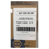 New! Aquatrol Water Softener Set Up Appears Complete. Container Approximately 33 inches tall and 14 inches square.