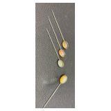 Opal Hat Lapel Pins Collection