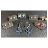 Nautical Theme Stud and Dangle Earrings