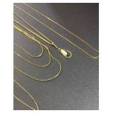 Gold Tone Chain Collection