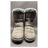 Ladies Winter Snow Boots with Faux Fur Trim EU Size 40