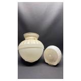 Vintage Light Fixture and Shade