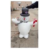 Frosty the Snowman Inflatable Holiday Decoration Approximately 3.5 Foot Tall
