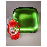 CHRISTMAS DECOR AND LETTER B AND D STOCKINGS