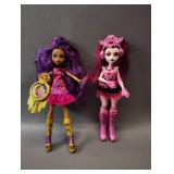 2 MONSTER HIGH DOLLS