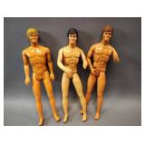 WE HAVE BLONDE HAIR KEN DARK BROWN HAIR KEN AND AUBURN HAIR KEN READY TO BE DRESSED TO YOUR LIKING