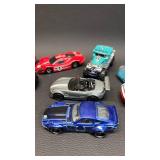 Mixed Lot of 12 Miniature Toy Cars Almost all Hot Wheels