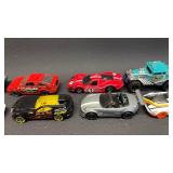 Mixed Lot of 12 Miniature Toy Cars Almost all Hot Wheels