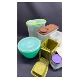 Vintage Tupperware and Other Storage Containers