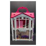 Barbie Glam Vacation House Portable Dollhouse Playset with Lots of Accessories