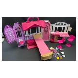 Barbie Glam Vacation House Portable Dollhouse Playset with Lots of Accessories