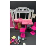 Barbie Glam Vacation House Portable Dollhouse Playset with Lots of Accessories